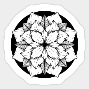 Floral Mandala Sticker